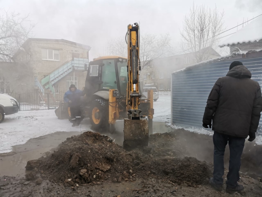 ​Порыв на теплотрассе в селе Домна Читинского района не сказался на подаче тепла жителям